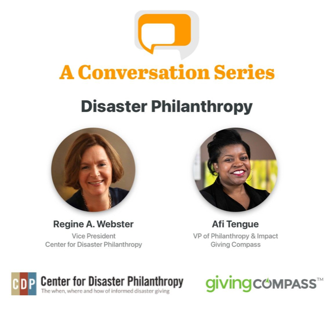 center for disaster philanthropy