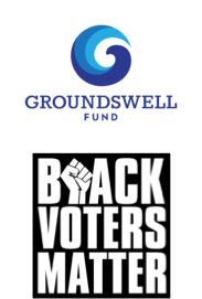 Groundswell and Black Voters Matter logos