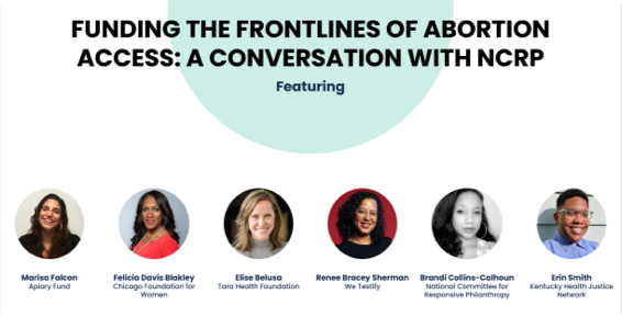 abortion access webinar contributors