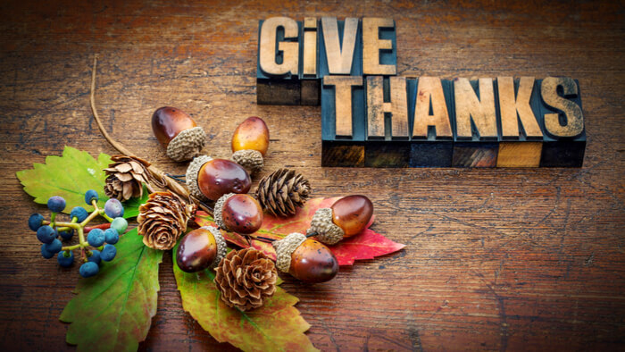 Giving Thanks on Thanksgiving: 5 Options