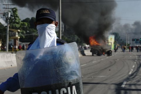 Honduras-Burning