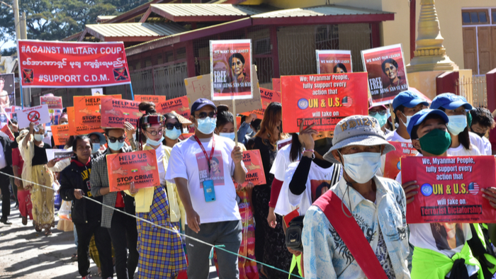 What's Happening in Myanmar giving compass