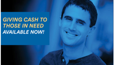 Giving Cash to Those in Need