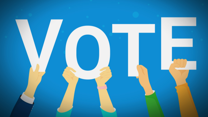 Student Voting Giving Compass